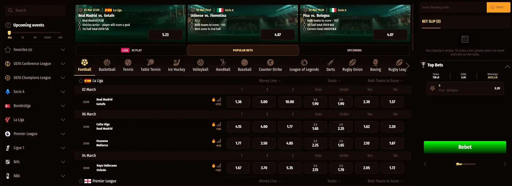 WestAce Casino Sports Betting